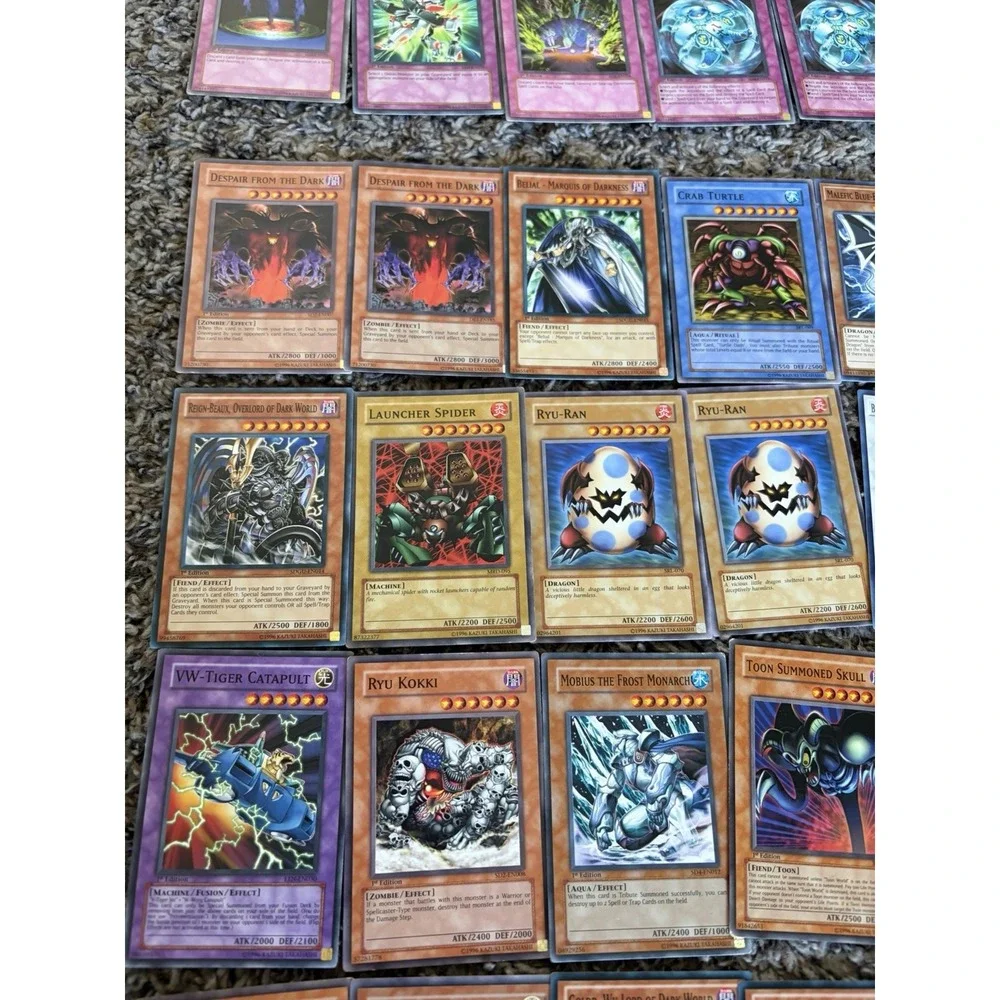 Yugioh Card Lot 1st Edition Vintage And Modern 1990s - 2020s 120 Cards